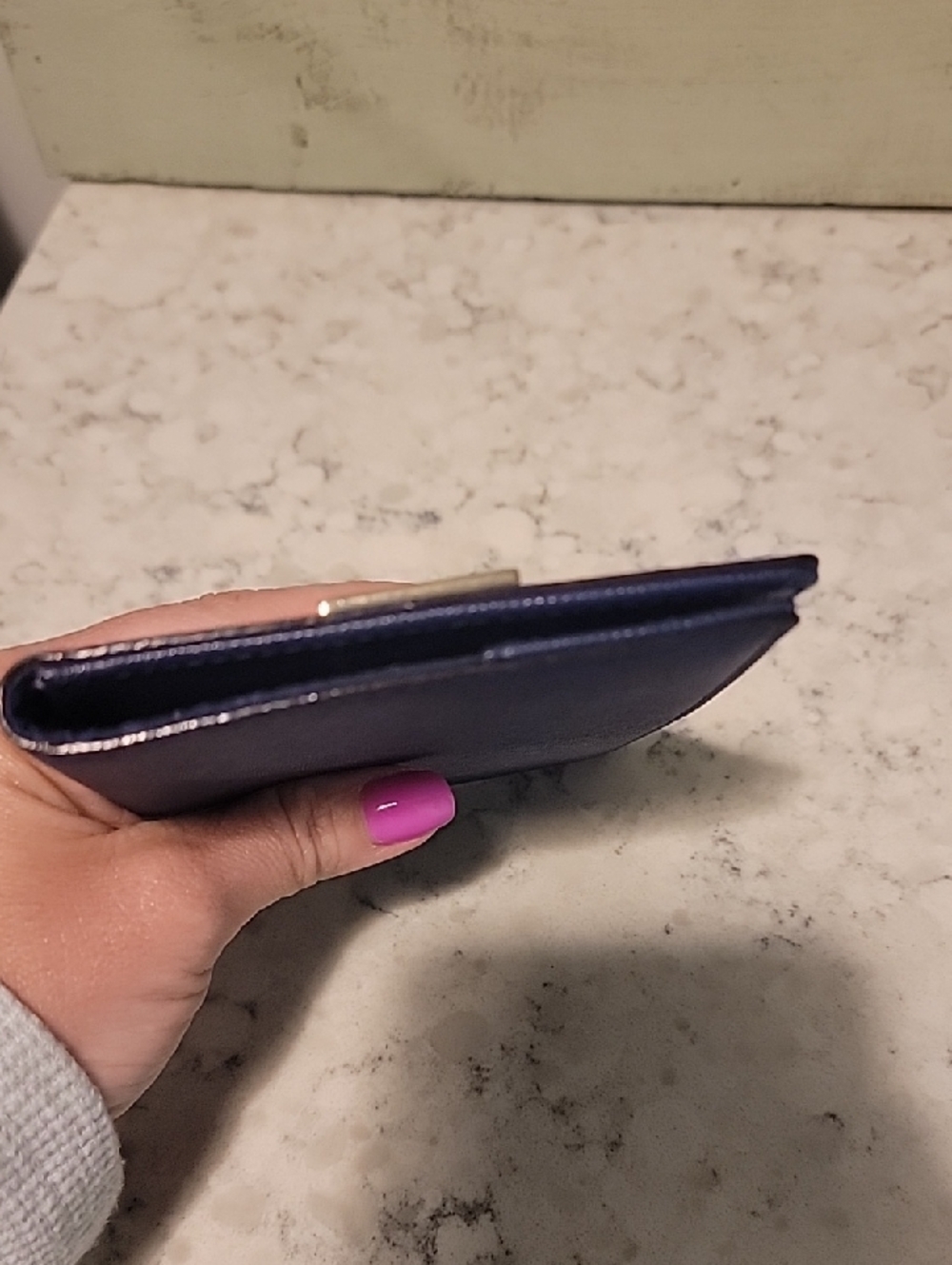 Kate Spade Navy Passport Holder with Turtle Applique "Under The Sea" Collection - Picture 9 of 11